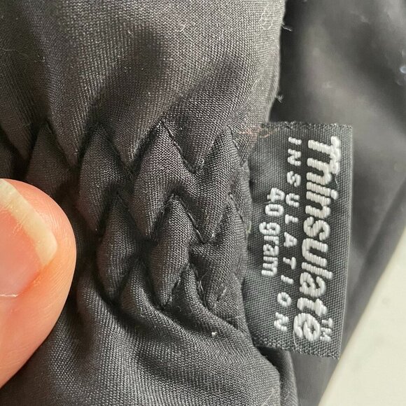 Portolano Thinsulate Insulation 40 Gram Fleece Lined Comfy Outdoor Gloves Blk M - Picture 5 of 8